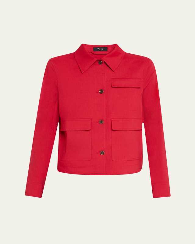 Casual Crunch Linen Jacket